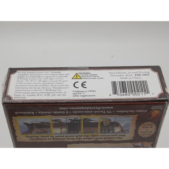 Fireside Dastardly Dirigibles: The Steampunk Airship Building Game New Sealed - Picture 5 of 5